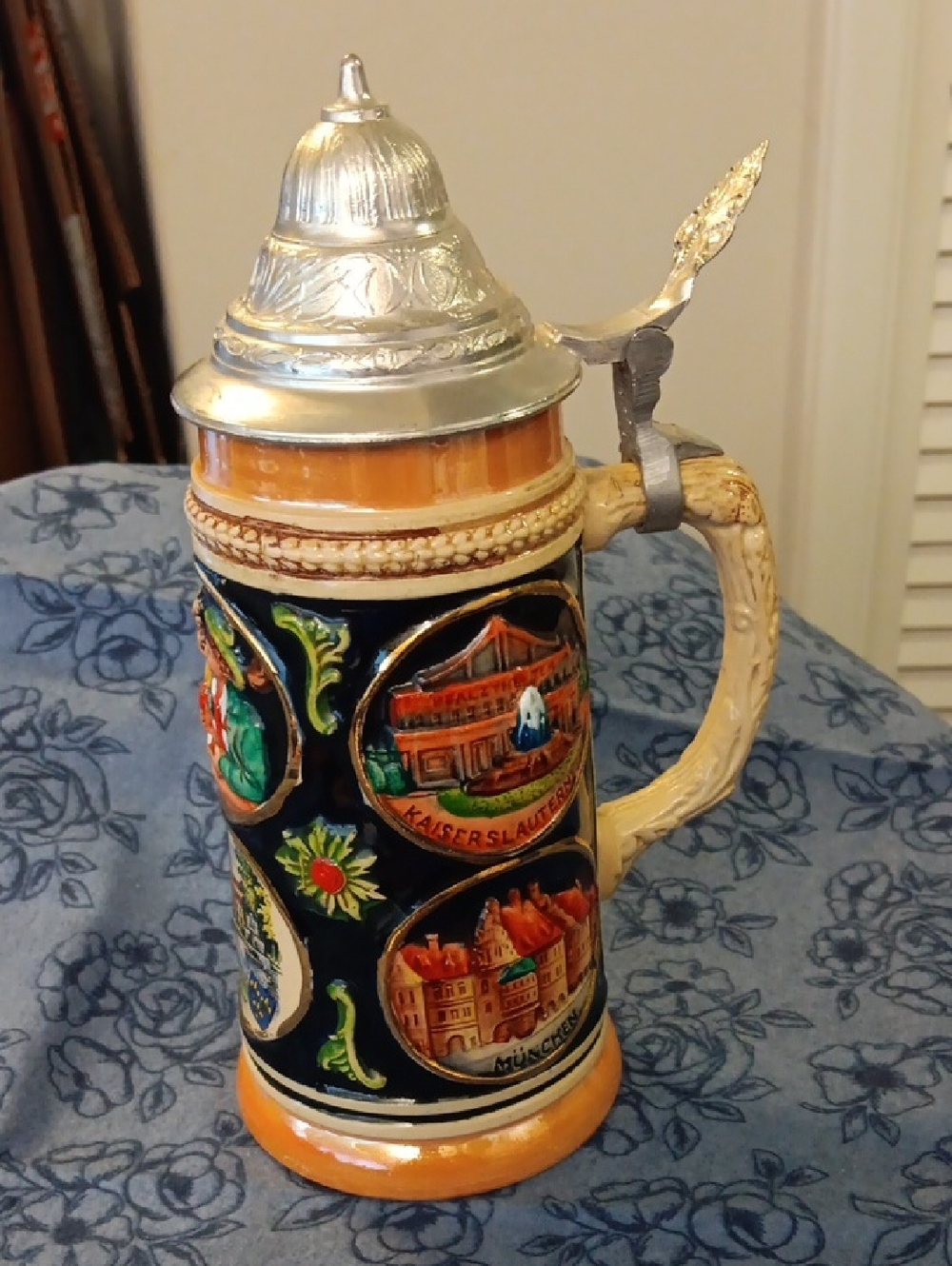 Vintage Werner Corzelius Beer Stein Made In West Germany